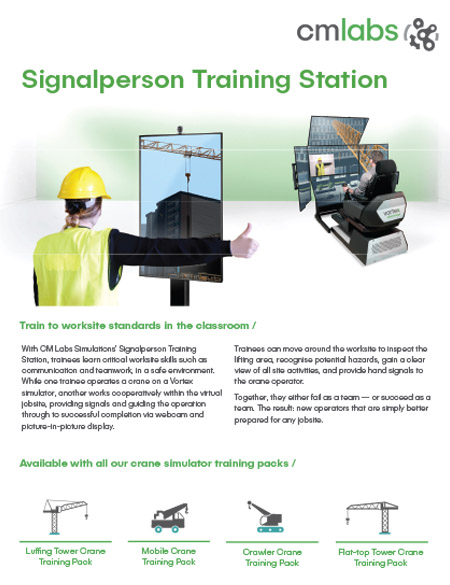 CM Labs Simulation Training Solutions