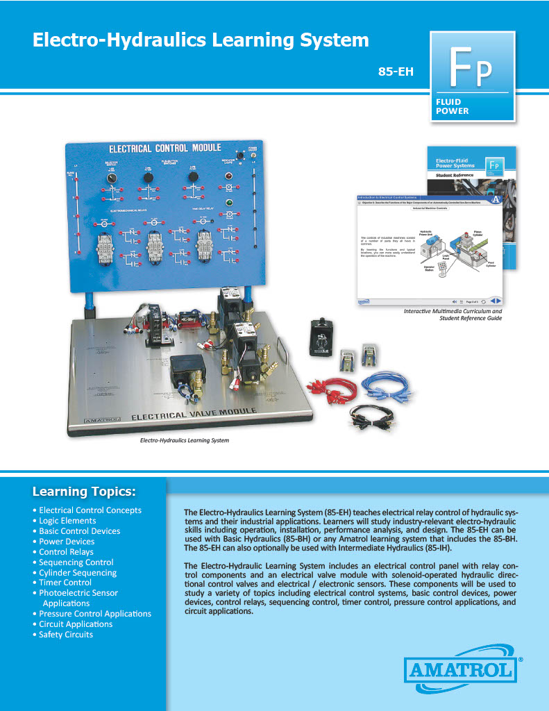 Amatrol Electro-Hydraulics Trainer (85-EH)