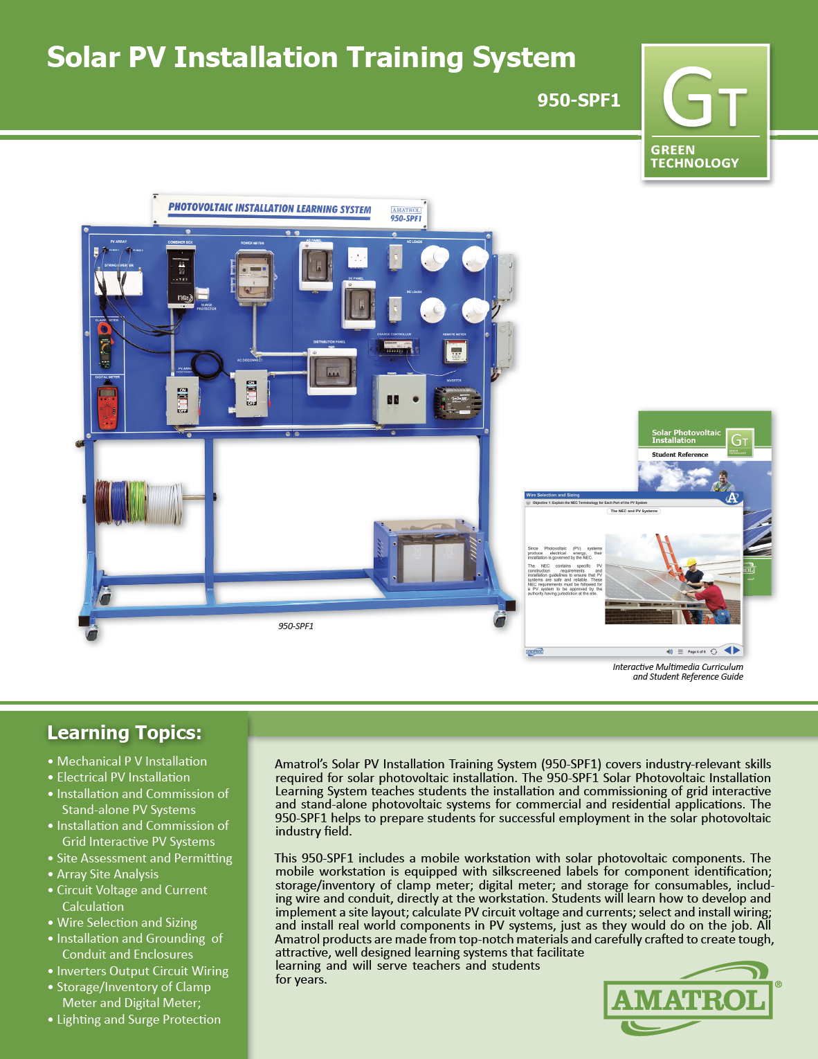 Amatrol Solar Installation Technician Training