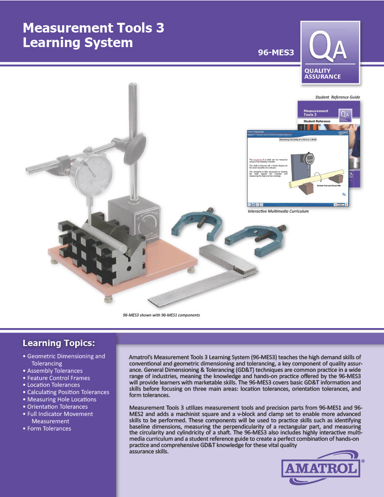 Amatrol Measurement Tools 96-MES3