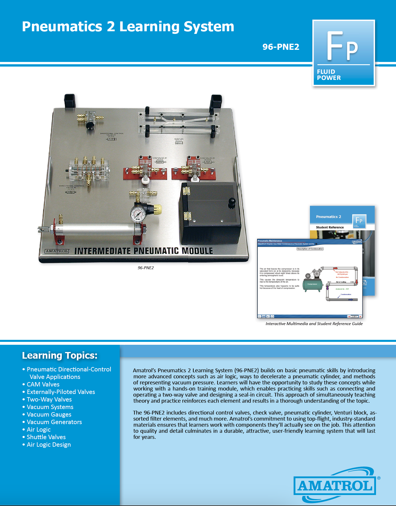 Amatrol High School Pneumatics Training