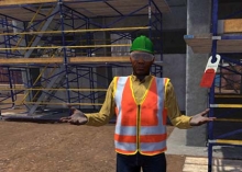 Hard Hat VR Scaffolding Training