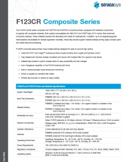 Stratasys F123CR Composite Series