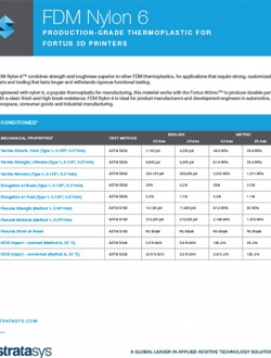 Stratasys FDM Nylon 6