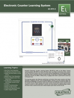 Amatrol Electronic Counter Trainer 85-MT5E