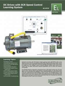 Amatrol DC Drive with SCR Speed Control 85-MT5F