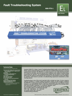 Amatrol Fault Troubleshooting Training 890-FTS1