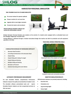 Harvester Personal Simulator